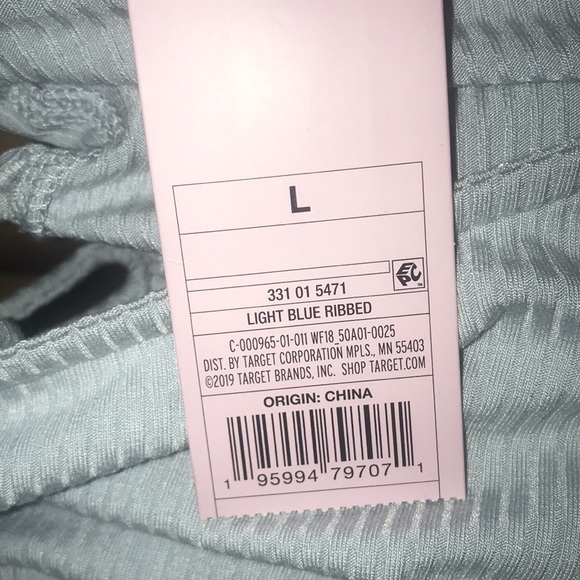 Wild Fable Light Blue Bodysuit - Picture 6 of 6